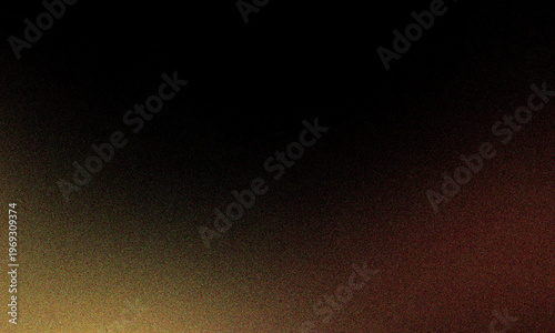 Glowing grainy background,  black brown and yellow colors , noise texture header, banner, poster, wallpaper design