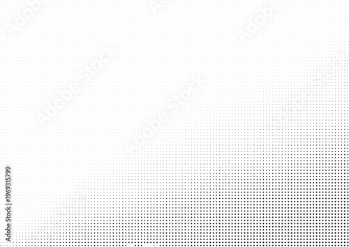 Dotted texture and trendy halftone tonal gradation effect.