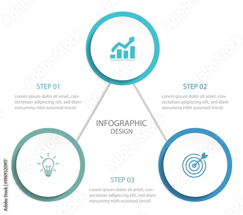 Business infographics template. timeline with 4 steps, options. Vector business template for presentation. 