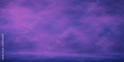 Abstract a striking display of atmospheric phenomena, where swirling layers of vibrant violet and deep indigo hues dance across the sky, creating an immersive scene.
