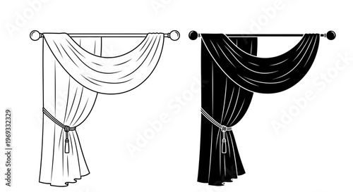 curtains and curtain