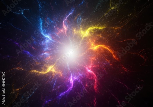 Conceptual representation of a blank energy field, illustrating emptiness, void, or spiritual exhaustion; abstract background design, design, blank space, background