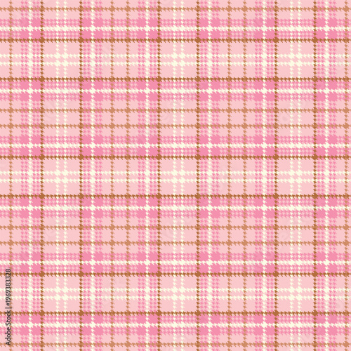 Seamless Retro Vintage Gingham Tartan Pattern April 05th 2026