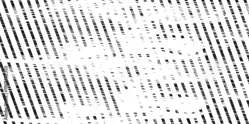 Smooth vector transition from black to white. Abstract broken stripes. For wall design, interior, polygraphy, clothing,