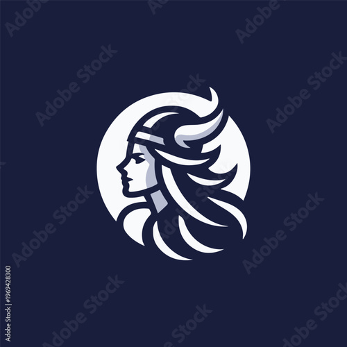 Viking Girl Logo