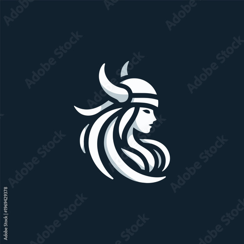 Viking Girl Logo