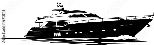 Sailing Yacht Boat  Silhouette 