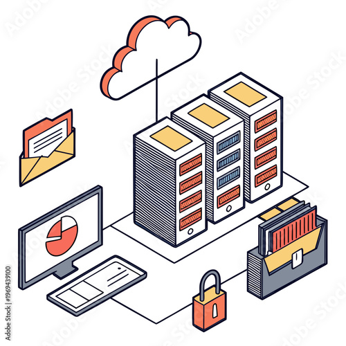Cloud server data security infrastructure