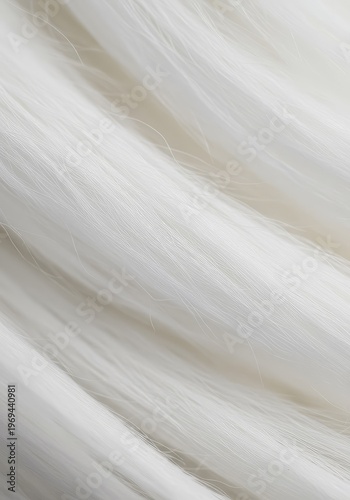A very soft and gentle close-up image of pure white, fluffy material, highlighting the tender, pristine texture and ethereal softness ,pristine ,clean ,soothing