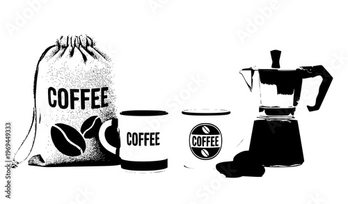 Barista Doodle Set – Hand Drawn Coffee Making People Vector Collection