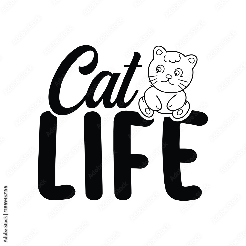 Fototapeta premium Cat life