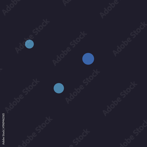 An abstract blue background with bubbles floating in a dark night sky where a full moon and lunar eclipse cast light over the distant earth and space