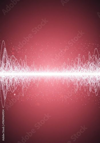 Dynamic abstract visualization illustrating energy transfer and frequency patterns, suitable for technology, music, or scientific concepts ,pulse ,abstract ,digital