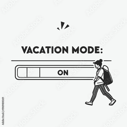 Vacation mode activated on switch with traveler