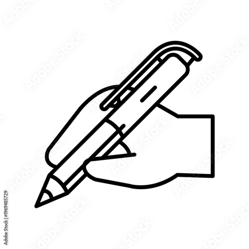 Luxury pen icon