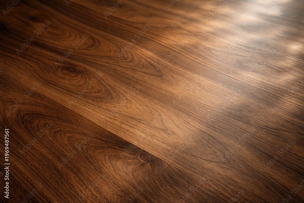 Fototapeta premium walnut wood texture background with soft daylight and copy space