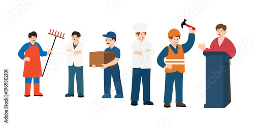 Labor Day Illustration