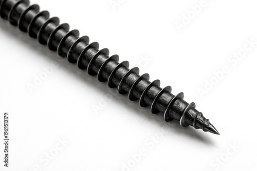 Diagonal close-up of a blac...