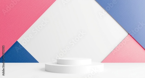 Geometric abstract backdrop...