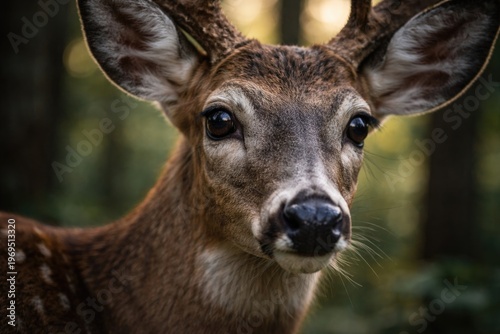 Close up portrait of a deer...