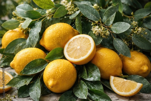 Fresh aromatic blend of lem...