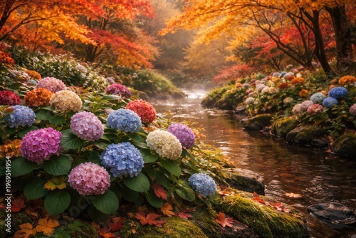 Serene natural setting with...