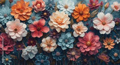 Floral artwork capturing a ...