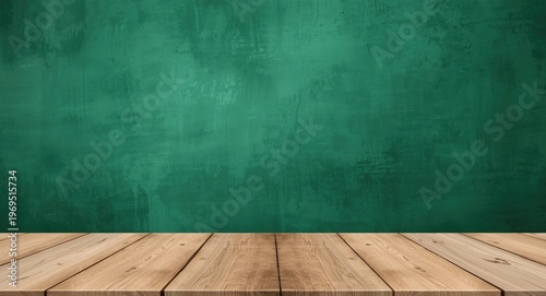 Natural wood table paired w...