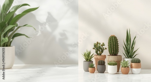 Sophisticated garden displa...
