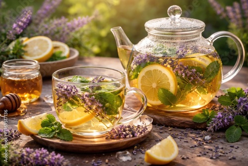 Herbal Tea Blend with Lemon...
