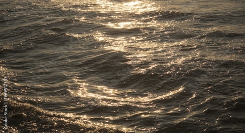 Sunlight reflecting on ocea...