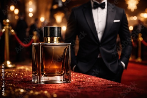 Stylish perfume bottle disp...