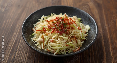 Traditional Thai cabbage sa...