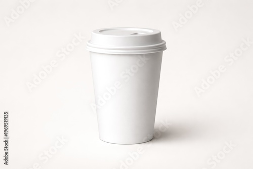 Medium plain white coffee c...