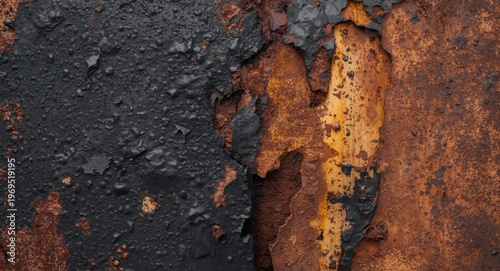Surface decay visible on a ...