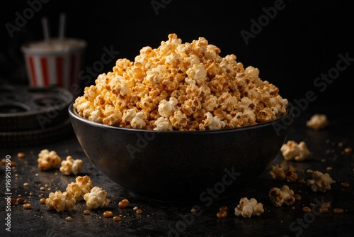 Black background featuring ...