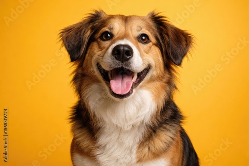Happy dog posing for camera...