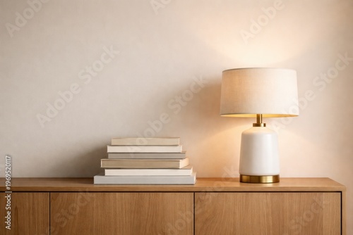 Minimalist wooden sideboard...