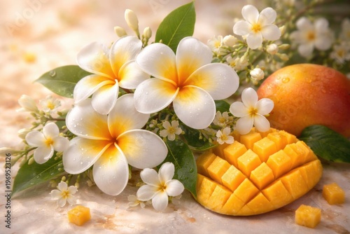 Graceful Frangipani Blossom...