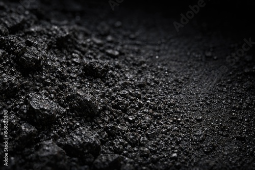 black iron slag texture wit...
