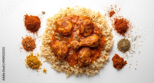 Spicy Manthi chicken biryan...