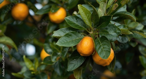 Close-up view of satsuma tr...