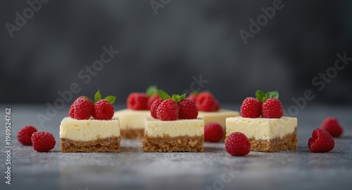 Tasty cheesecake squares ga...