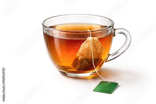 Isolated cup of tea with te...