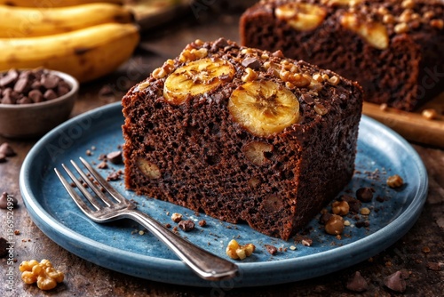 Wholemeal chocolate banana ...