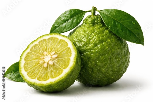Fresh Ripe Bergamot Citrus ...
