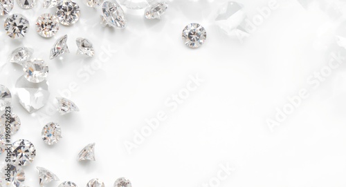 White minimal background wi...