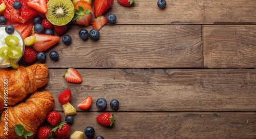 Vibrant breakfast compositi...