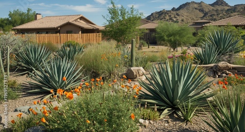 Sustainable desert garden d...
