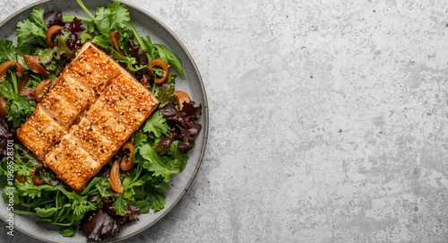 Pan seared sesame seed fish...